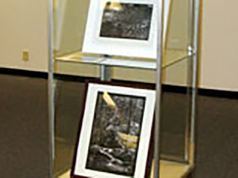 Exhibit Case - Square Tower Exhibit Case - Square Tower