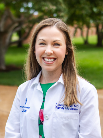 Headshot of Dr. Ashley Meyer Headshot of Dr. Ashley Meyer