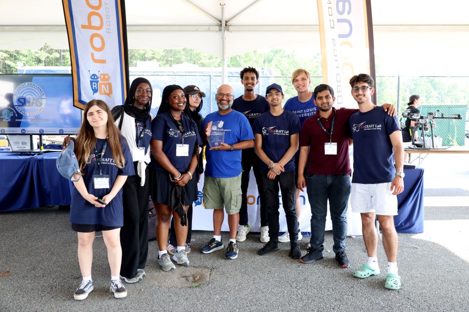 AirCRAFT Lab Students at Saint Louis University Build Emergency Response Flyer