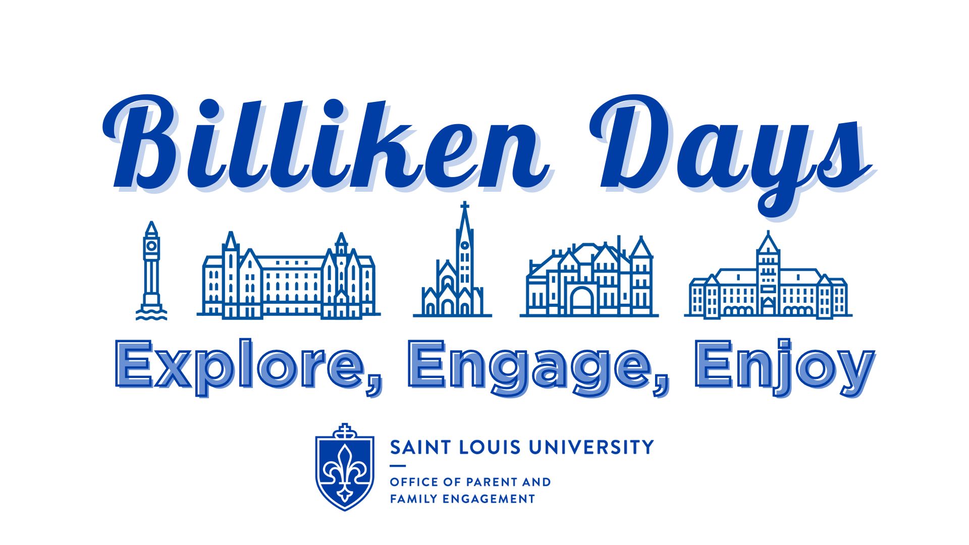 Billiken Family Days Logo for the 2026 Billiken Family Days